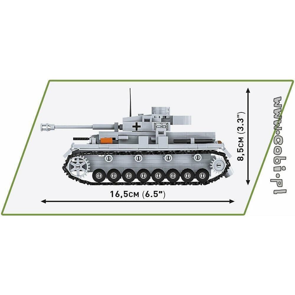 COBI WWII - Panzer IV Ausf.G 390 pcs