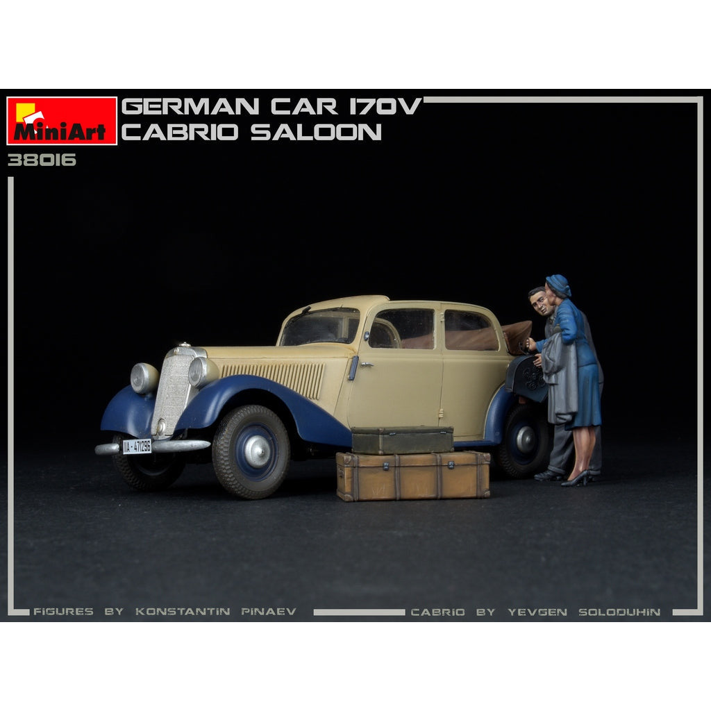 MINIART 1/35 German Car 170V Cabrio Saloon