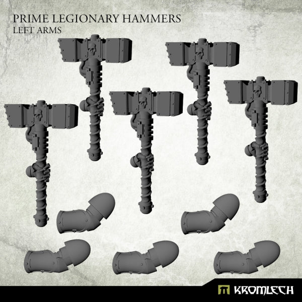 KROMLECH Prime Legionaries CCW Arms: Hammers [Left] (5)