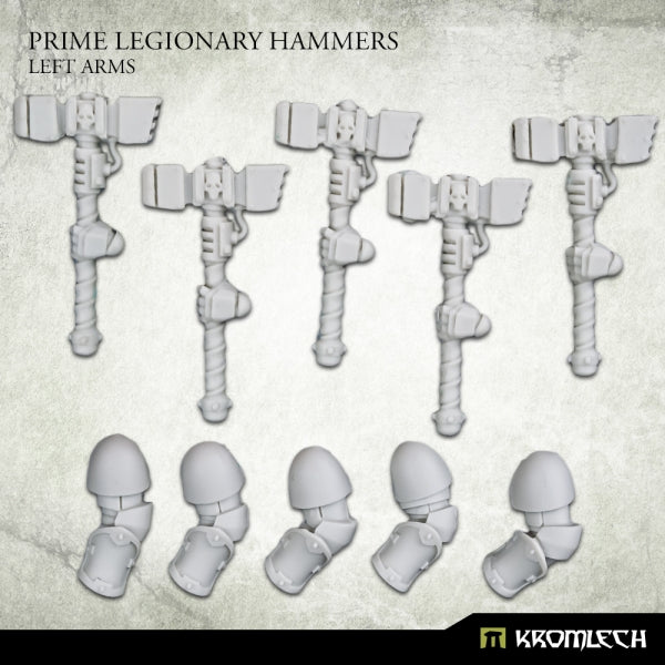 KROMLECH Prime Legionaries CCW Arms: Hammers [Left] (5)