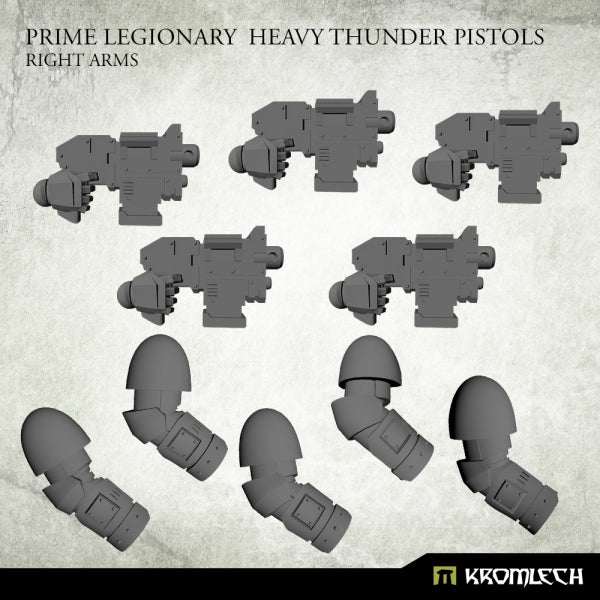 KROMLECH Prime Legionaries CCW Arms: Heavy Thunder Pistols [Right] (5)