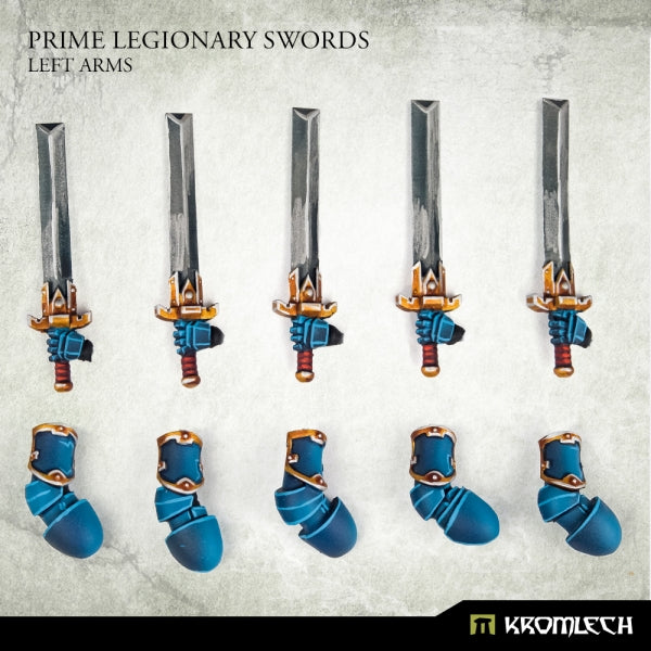 KROMLECH Prime Legionaries CCW Arms: Swords [Left] (5)