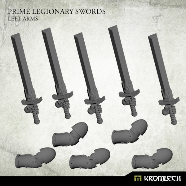 KROMLECH Prime Legionaries CCW Arms: Swords [Left] (5)