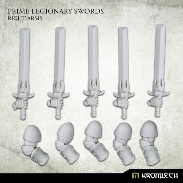 KROMLECH Prime Legionaries CCW Arms: Swords [Right] (5)