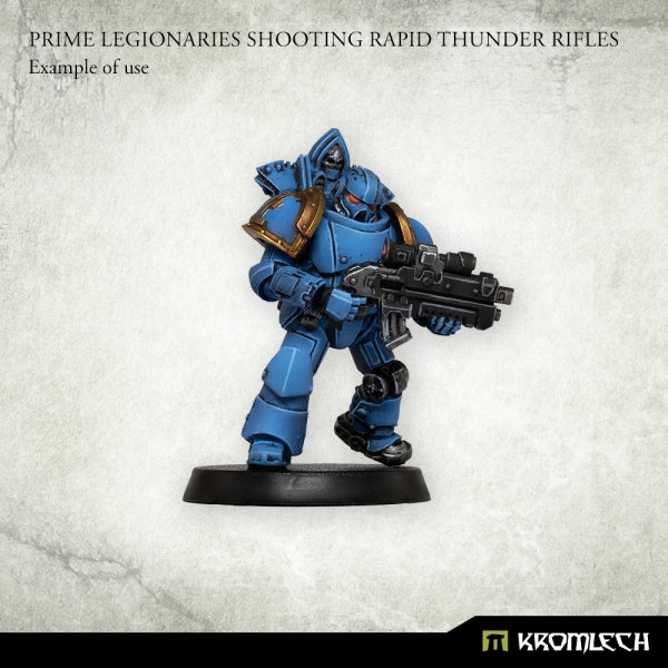 KROMLECH Prime Legionaries Shooting Rapid Thunder Rifles (5