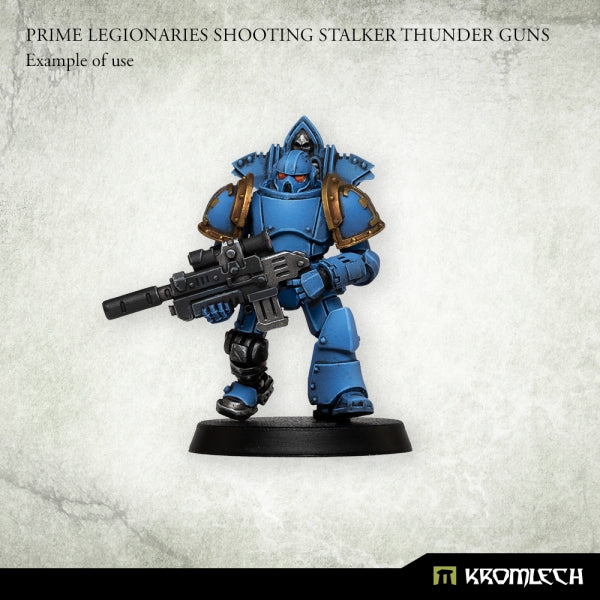 KROMLECH Prime Legionaries Shooting Stalker Thunder Guns (5