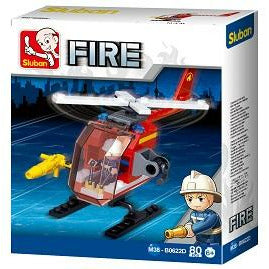 SLUBAN Fire Helicopter 80pcs