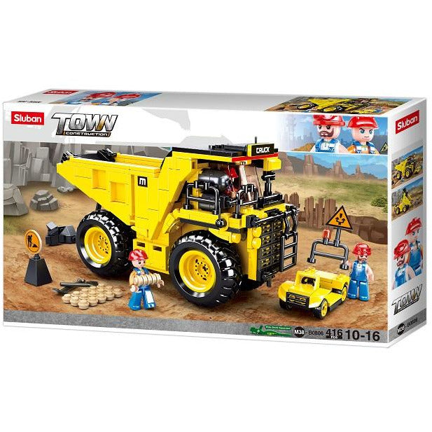 SLUBAN Town Mining Dump Truck 416pcs