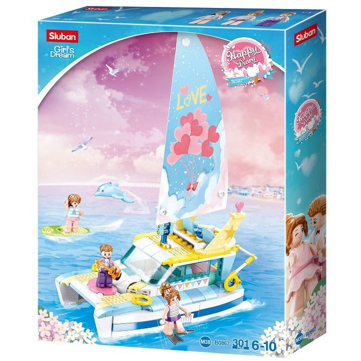 SLUBAN Girl's Dream Yacht 308pcs