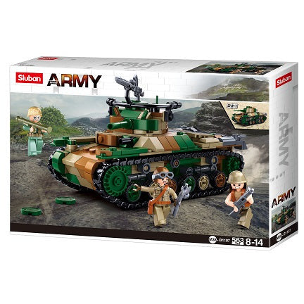 SLUBAN WWII Medium Tank 563pcs