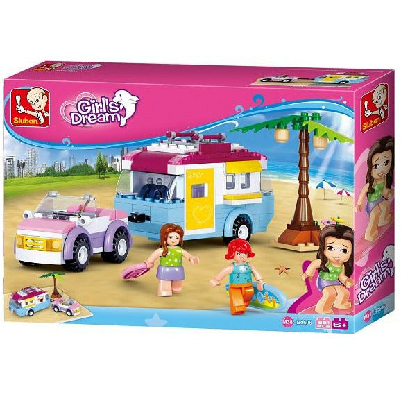 SLUBAN Girl's Dream Beach Camper 281pcs