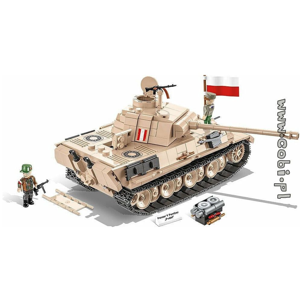 COBI WWII - Pzkpfw v Panther "Pudel" 840 pcs