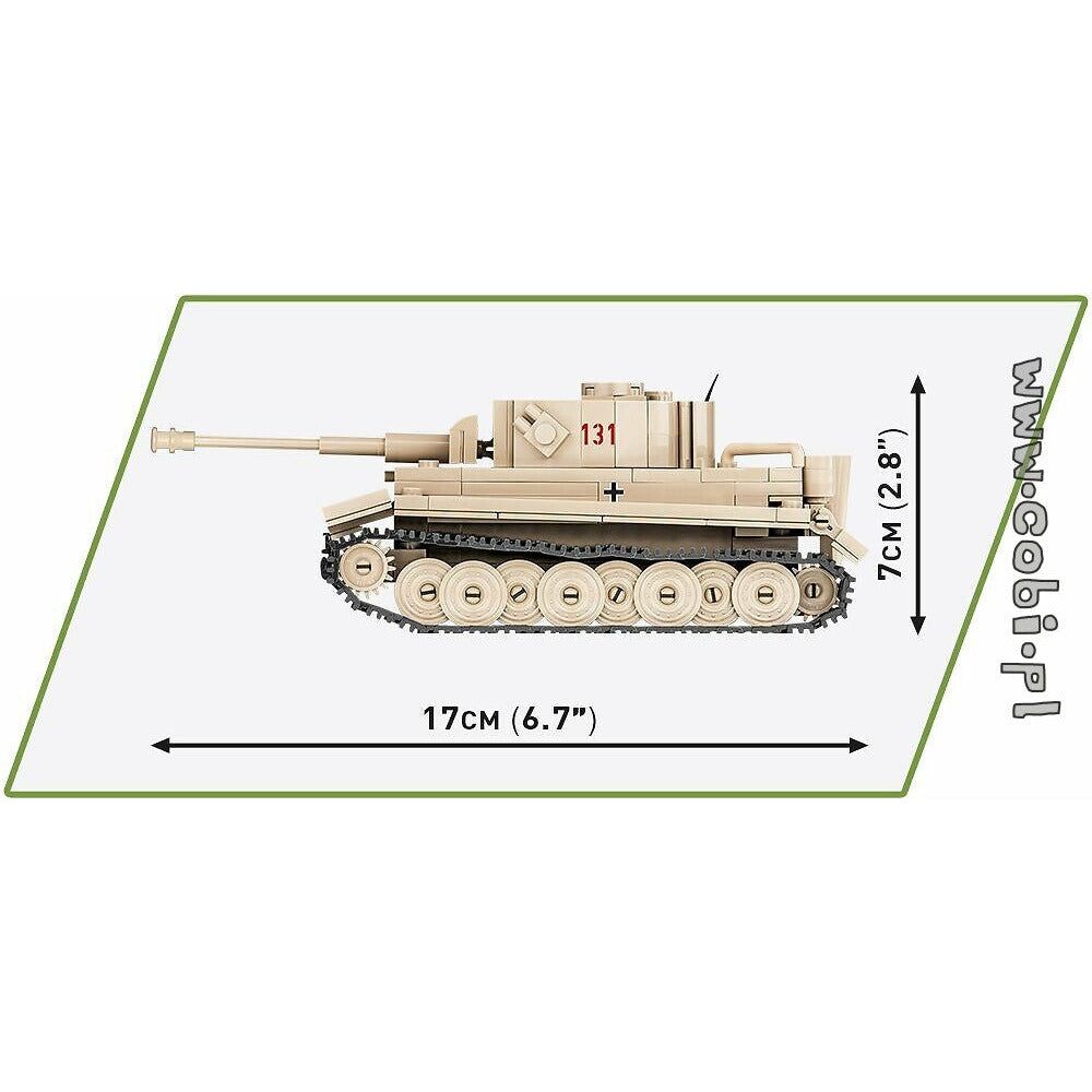 COBI WWII - Pzkpfw VI Tiger "131" 340 pcs