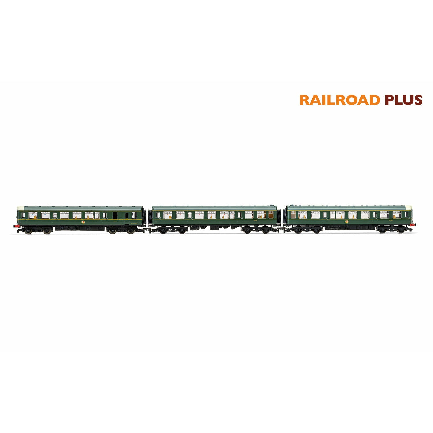 HORNBY OO Railroad Plus BR, Class 110 3 Car Train Pack - Era 6