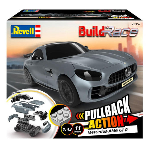 REVELL Build n Race 1/43 Mercedes AMG GTR Grey