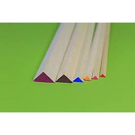 BALSA Tri Stock 6.5 x 6.5 x 915mm Red