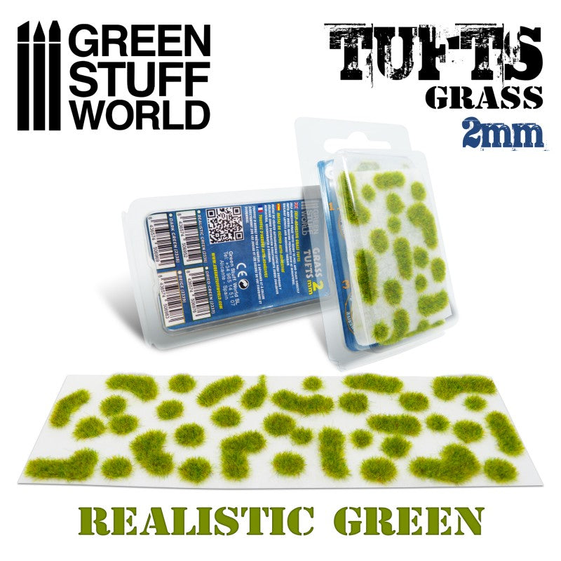 GREEN STUFF WORLD Grass Tufts - 2mm Self-Adhesive Realistic