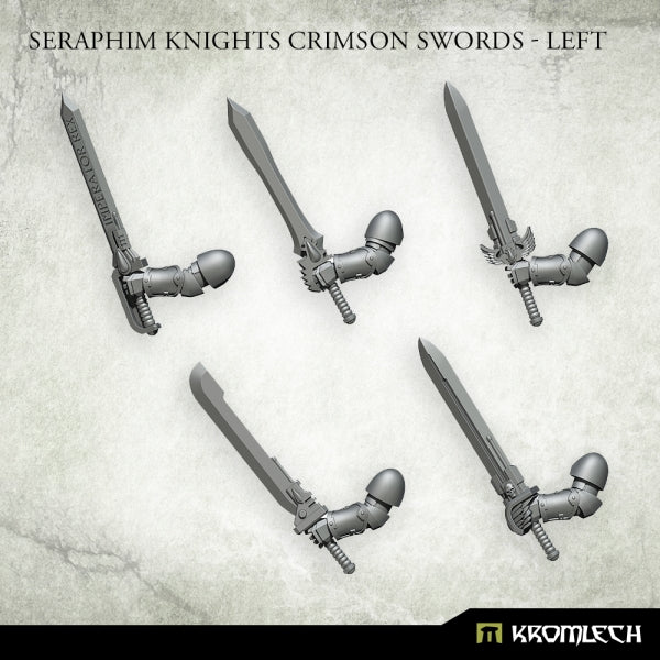 KROMLECH Seraphim Knights Crimson Swords - Left (5)