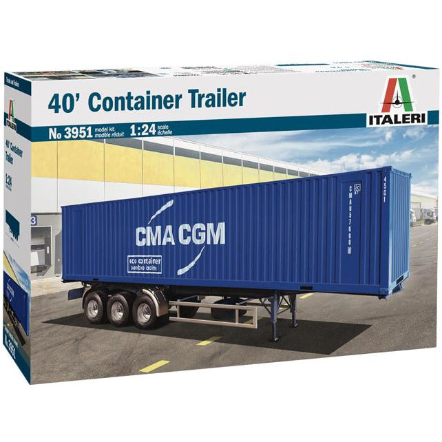 ITALERI 1/24 40' Container Trailer