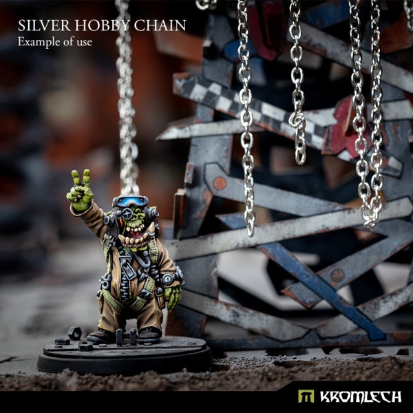 KROMLECH Silver Hobby Chain 2.5mm x 2mm (1 Metre)