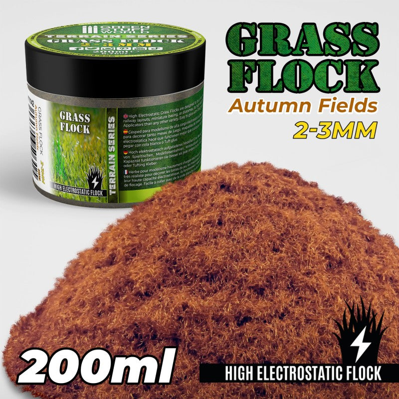 GREEN STUFF WORLD Flock 2-3mm 200ml - Autumn Fields