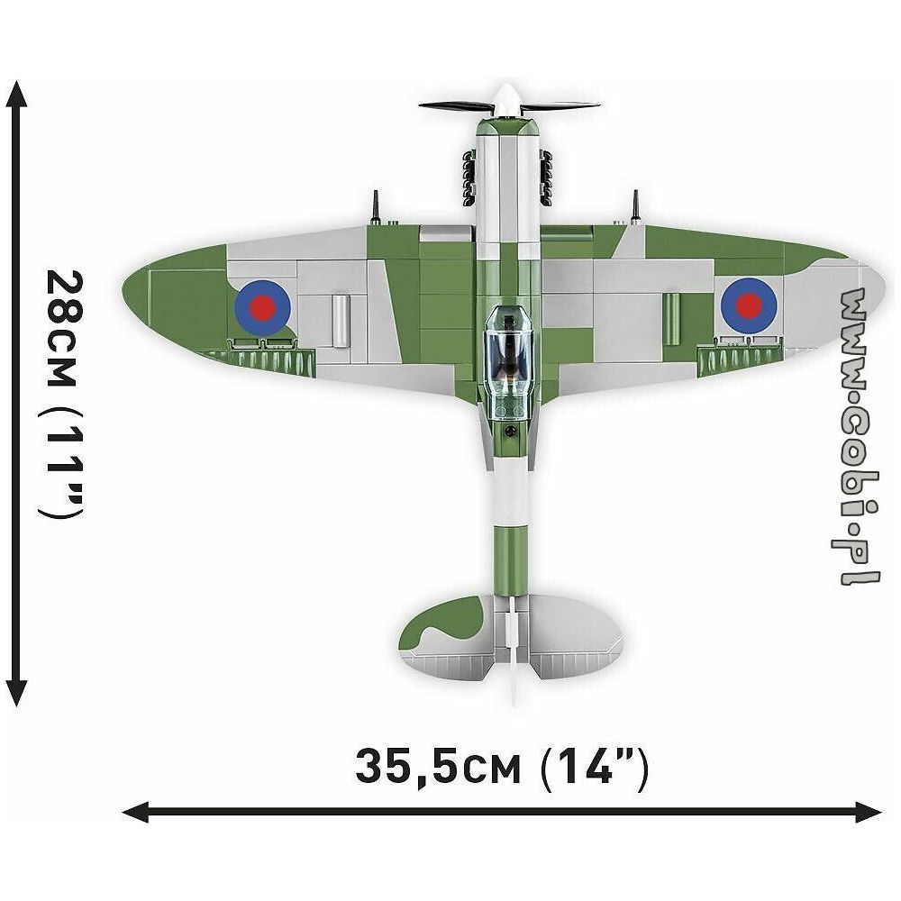 COBI WWII - Supermarine Spitfire MKVB 342 pcs