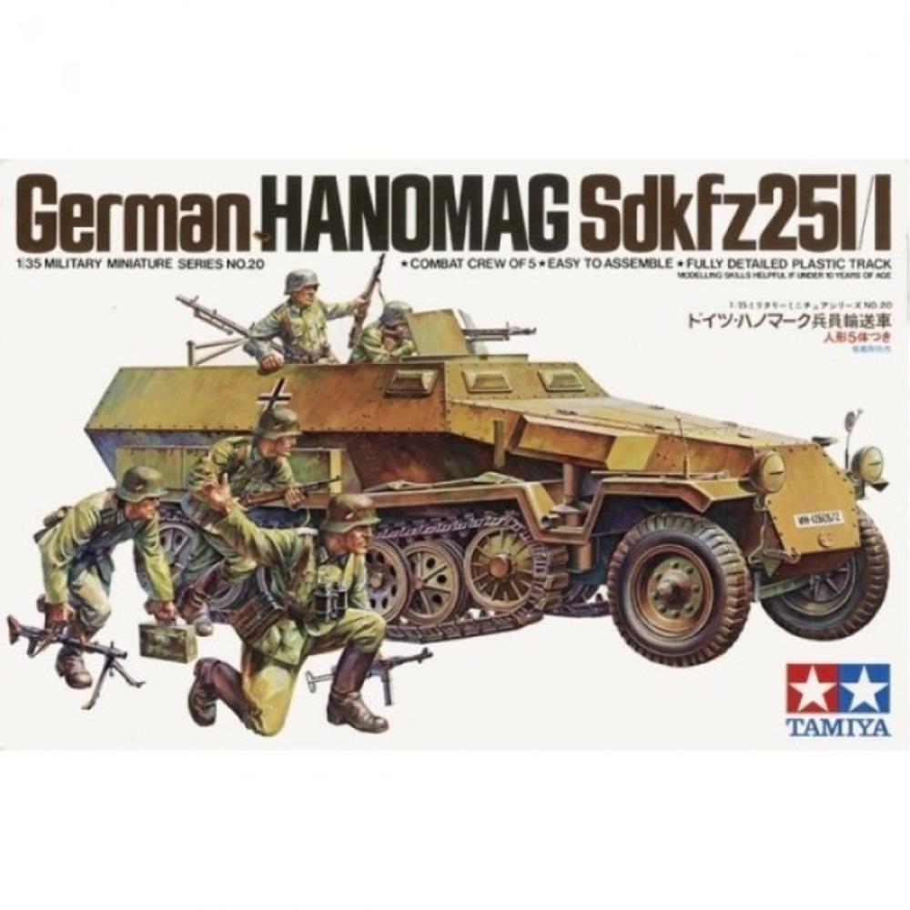 TAMIYA 1/35 German Hanomag Sdkfz 251/1