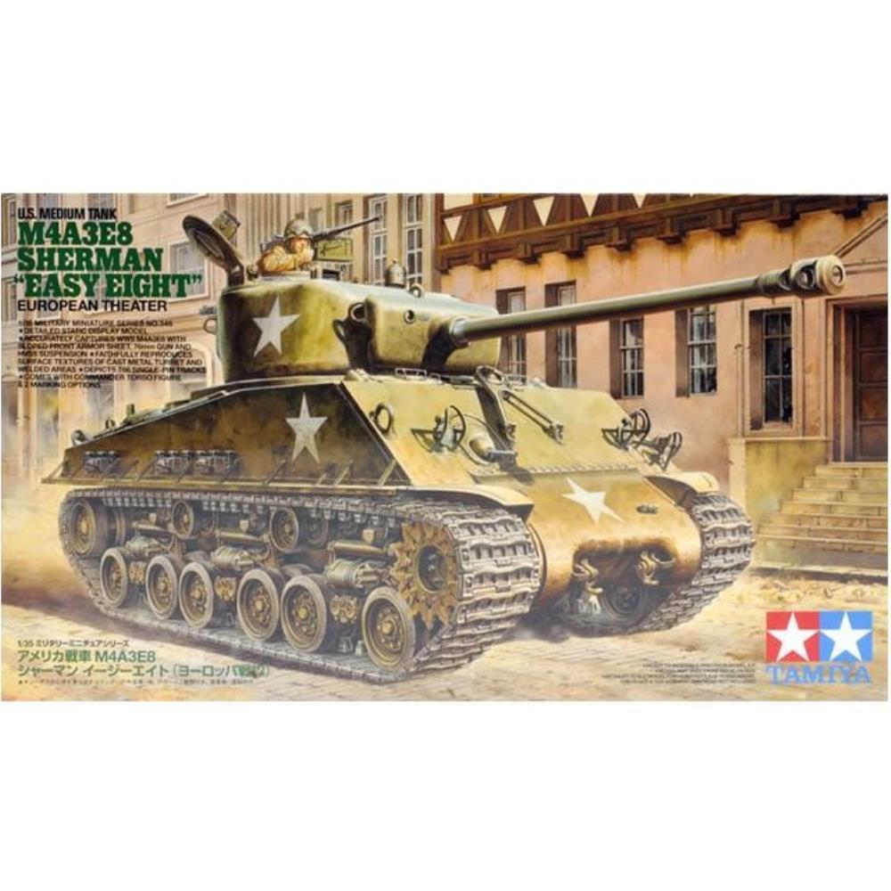 TAMIYA 1/35 M4A3E8 Sherman Easy Eight European Theatre