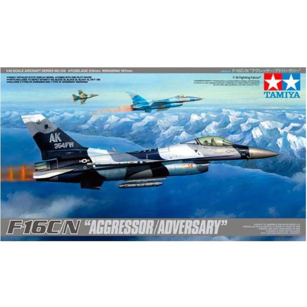 TAMIYA 1/48 F-16C/N Aggressor/Adversary