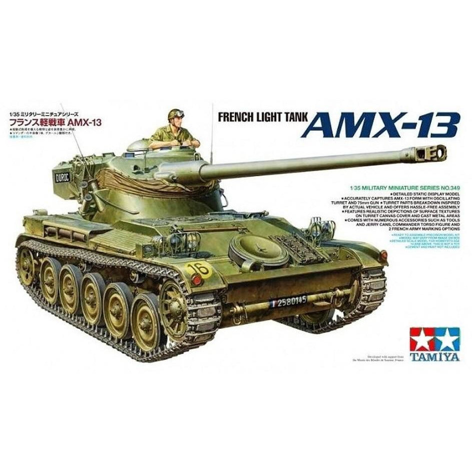 TAMIYA 1/35 French Light Tank AMX-13