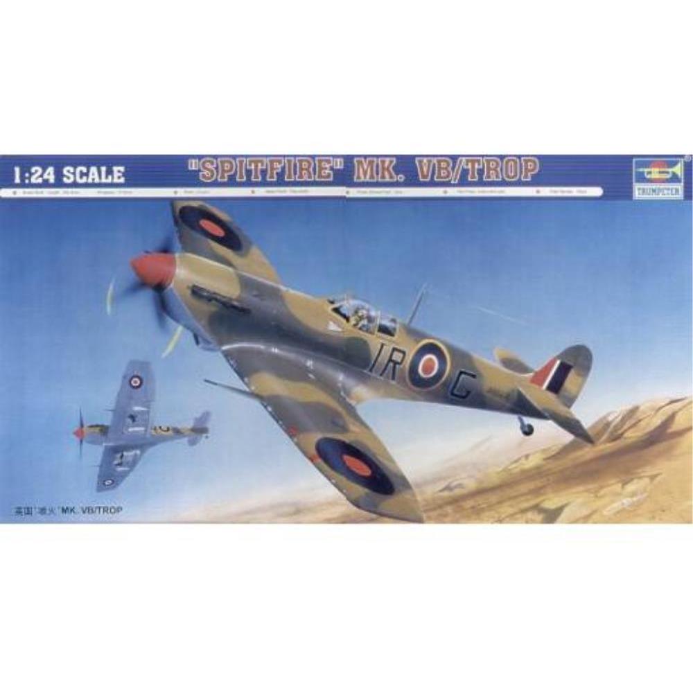 TRUMPETER 1/24 Supermarine Spitfire MK.Vb/Trop