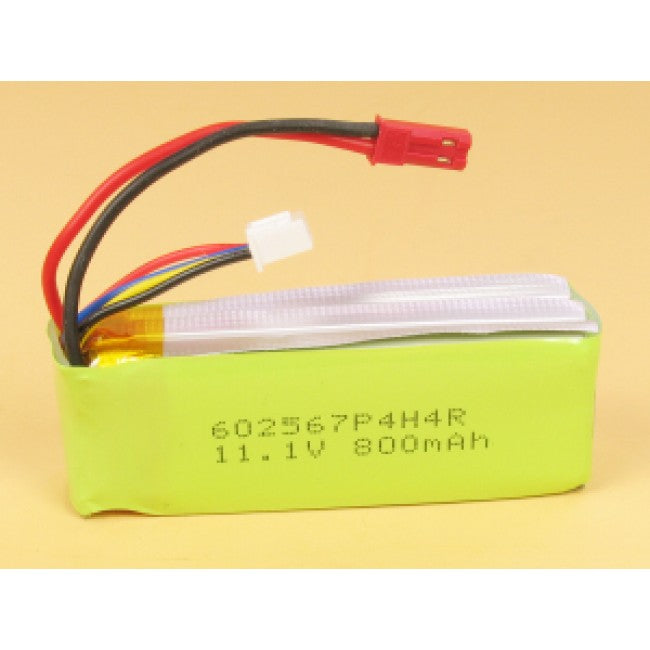 CHINOOK LiPo 11.1V 3S 800mAh Also Fit PO