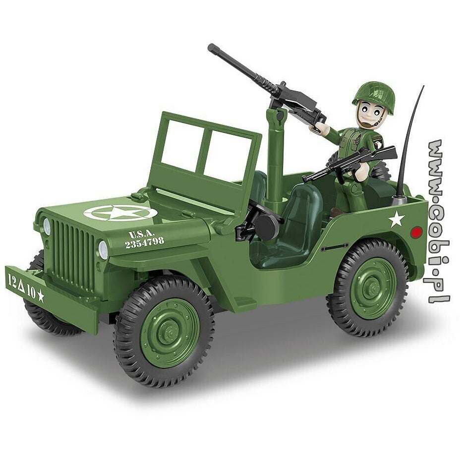 COBI World War II - Willys MB 1/4 Ton 4x4 (91 Pieces)