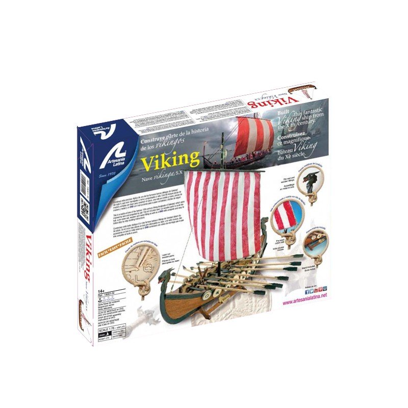 ARTESANIA LATINA 1/75 Viking Ship Wooden Ship Model