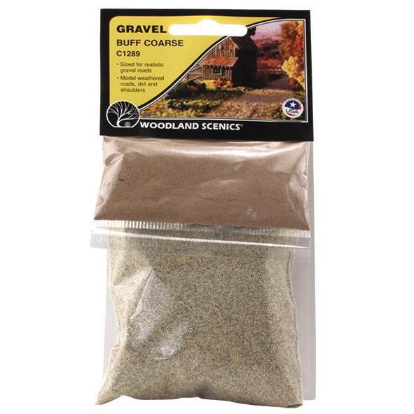 WOODLAND SCENICS Coarse Buff Gravel