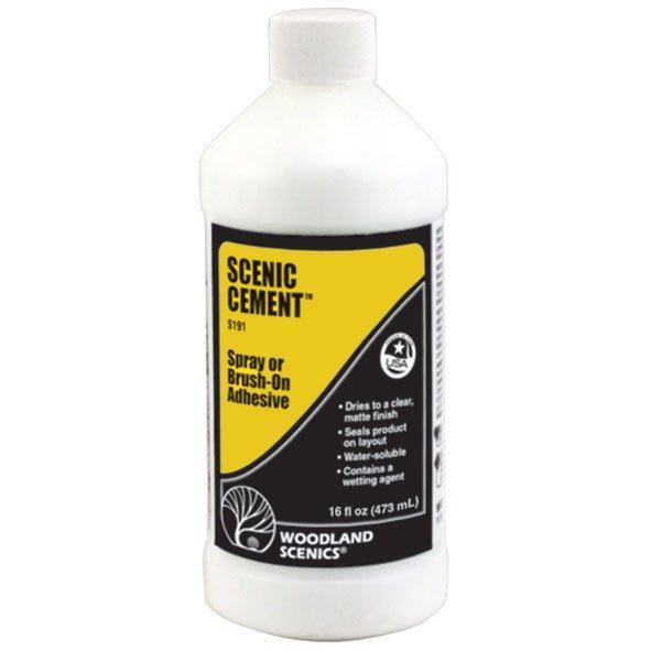 WOODLAND SCENICS Scenic Cement 16 Fl Oz